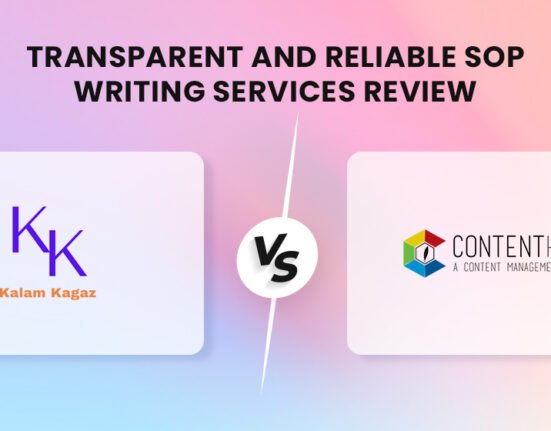 Transparent and Reliable SOP Writing Services Review